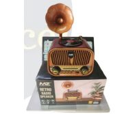 Retro Style Speaker for Music Playback and Decorative Table Use, Stylish Audio Gift Item for Home Decor, Corporate Gifting and Everyday Entertainment